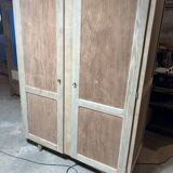 Armoire parisienne bois naturel