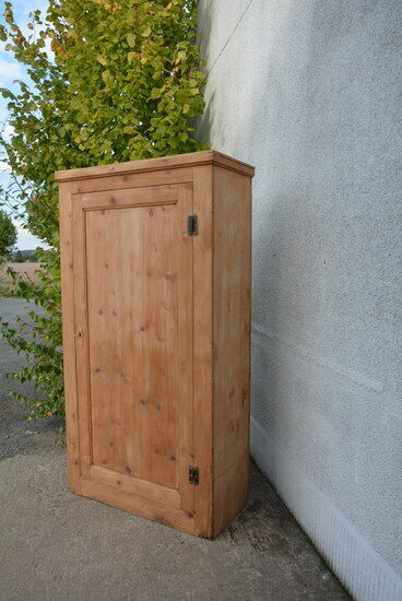 Natural wood cabinet