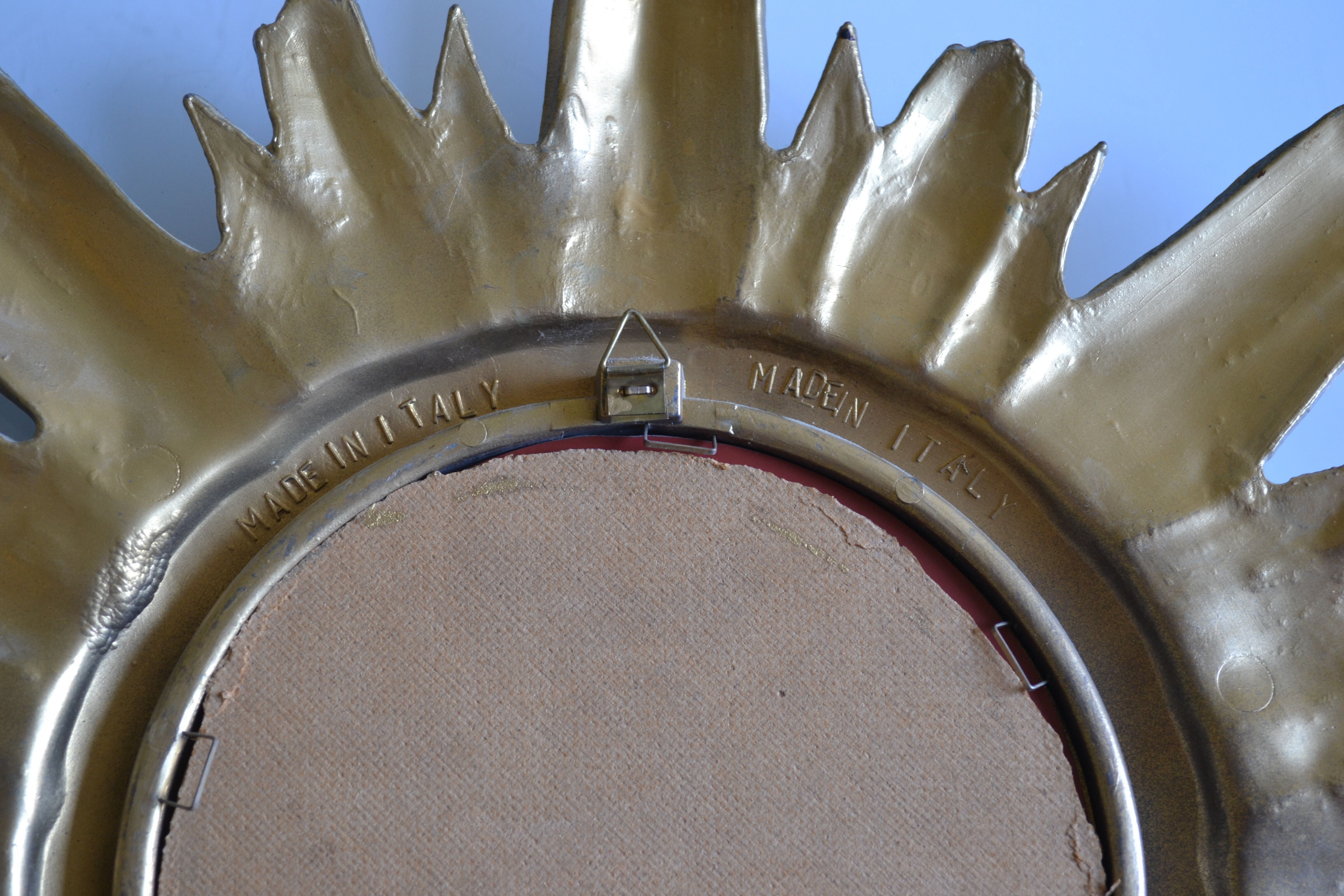 Vintage sun mirror 50s 60s