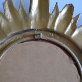 Vintage sun mirror 50s 60s
