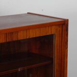 Scandinavian rosewood display cabinet by Poul Hundevad, 1960