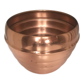 Cache pot vintage en cuivre