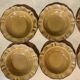 8 yellow ochre plates - adp faience de Provence