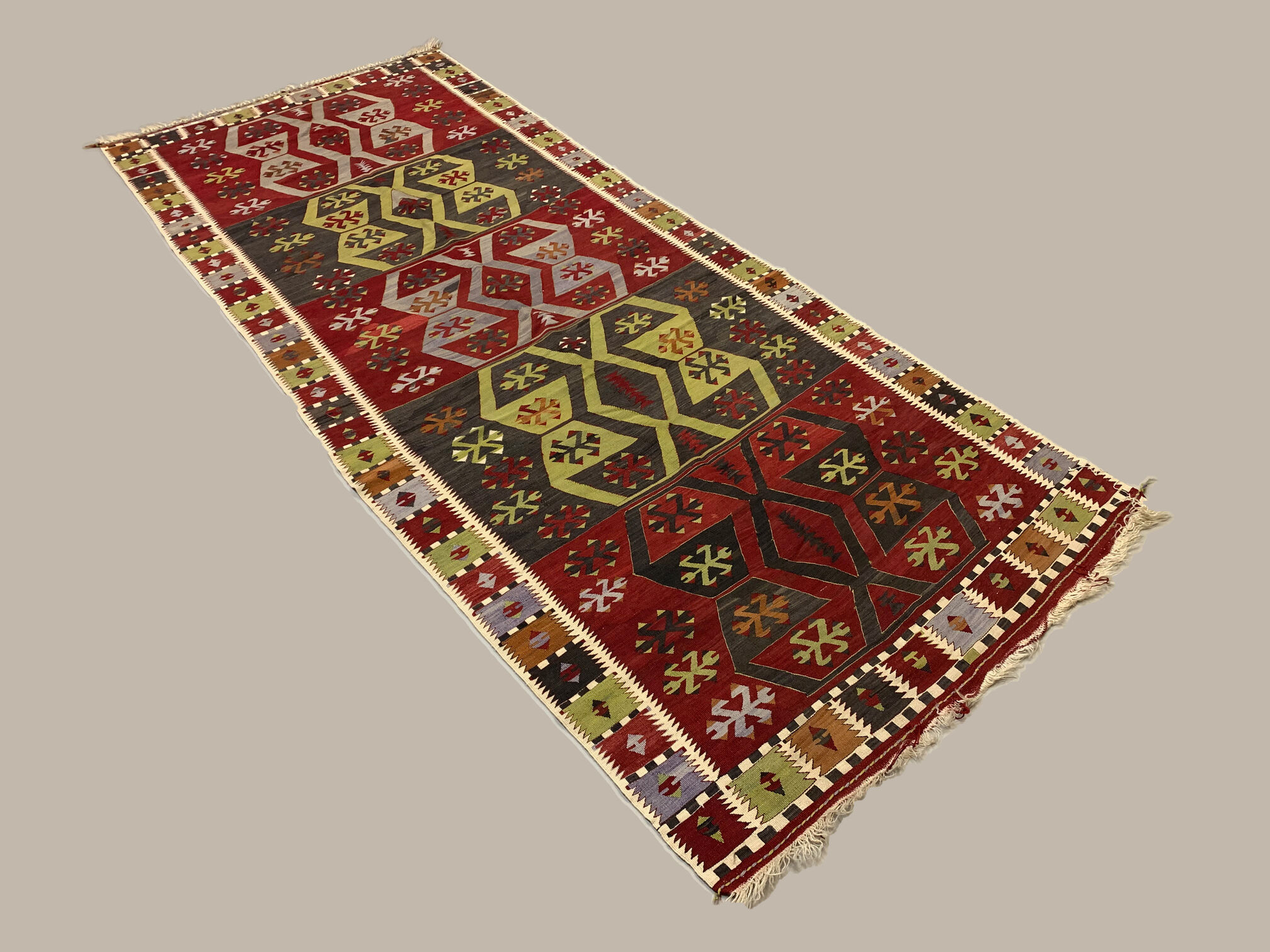 Turkish kilim 300x152 cm wool
