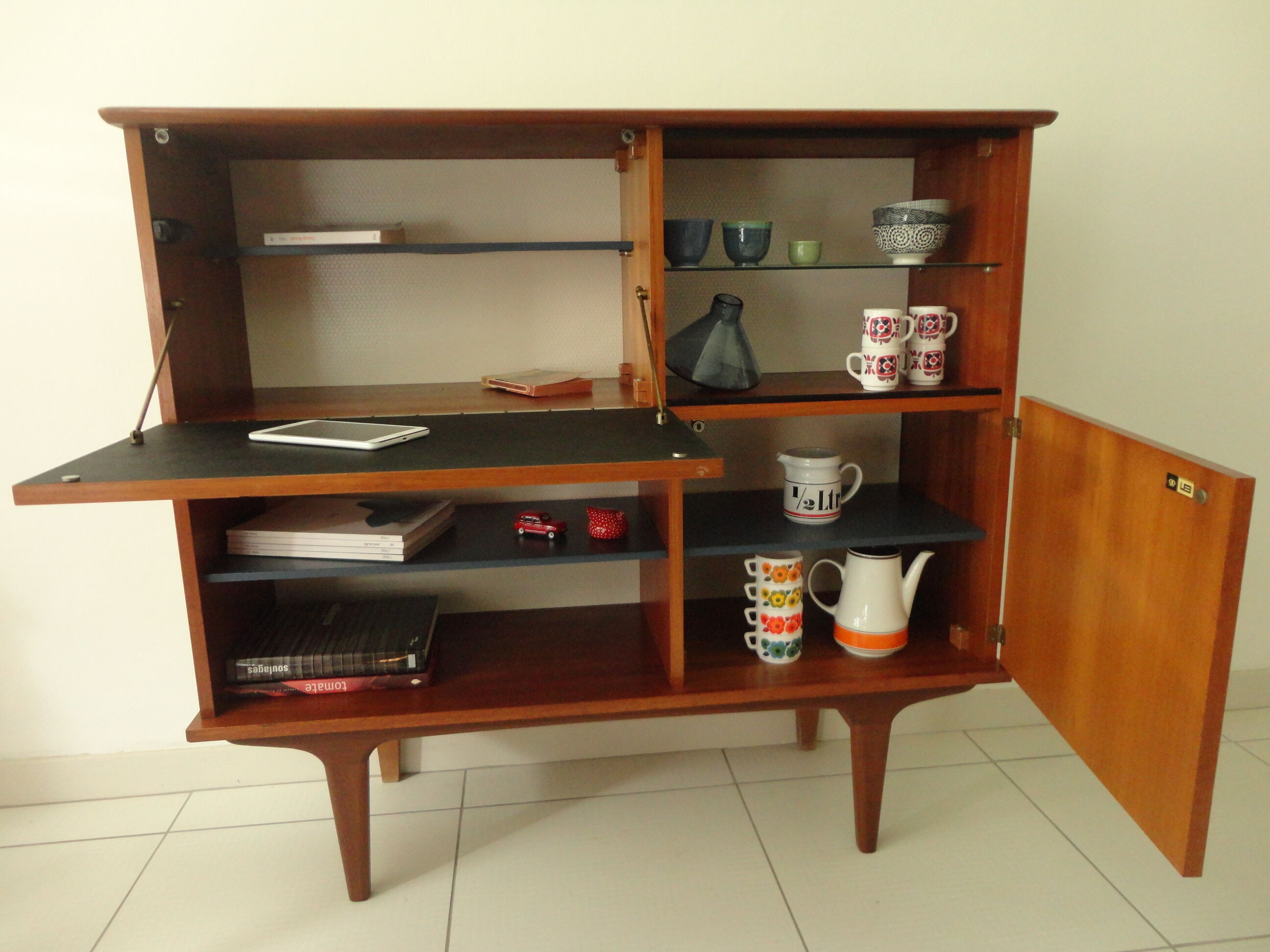 Scandinavian teak sideboard