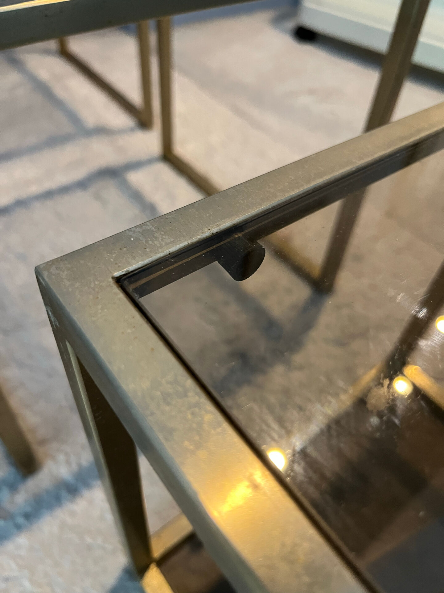 3 nesting tables in the style of Jansen.