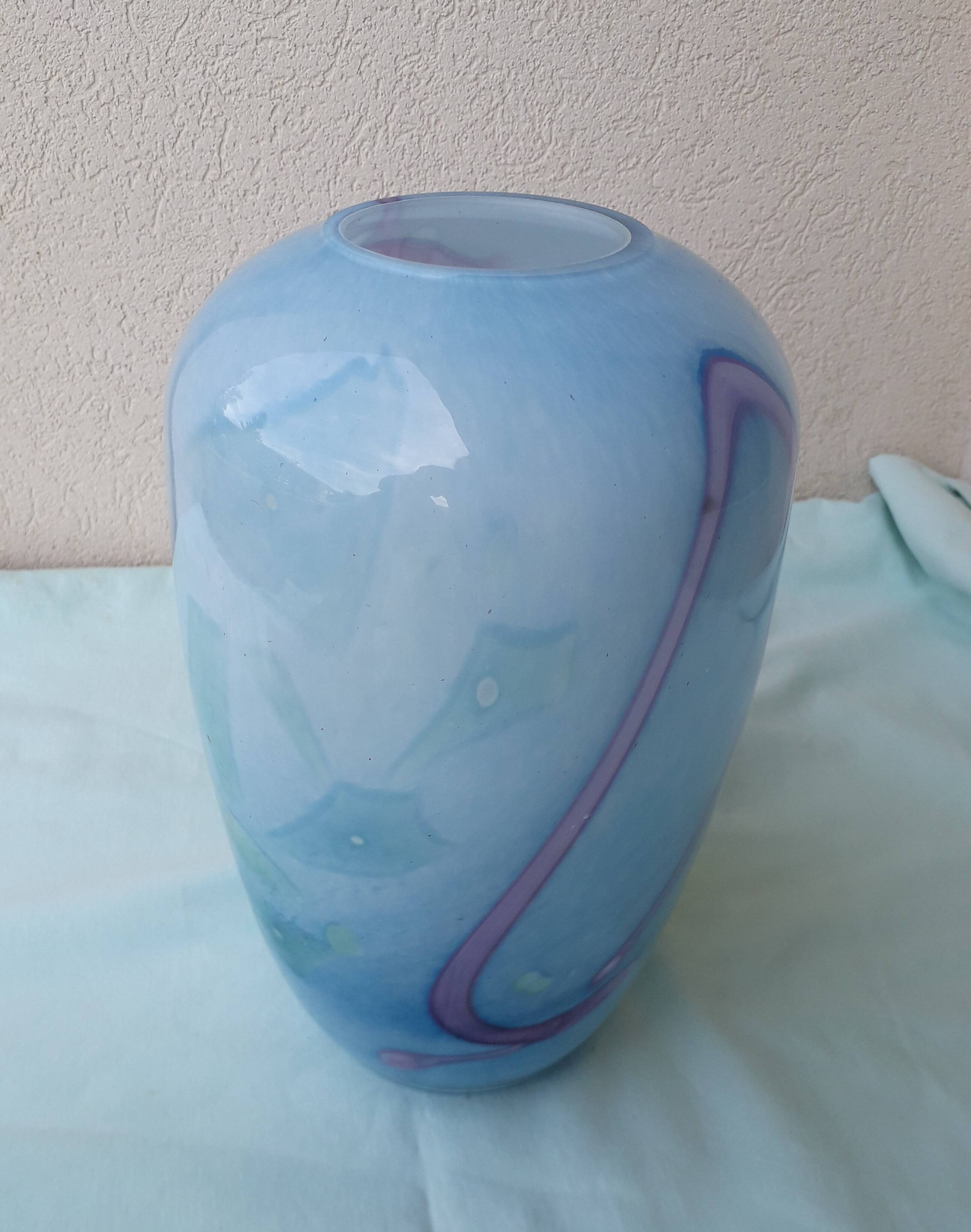 Glass vase La Rochère
