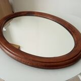 Vintage solid wood mirror