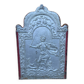 Hercules and the Lion Fireplace Plate