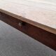 Old farm table 1900 in oak -1m67