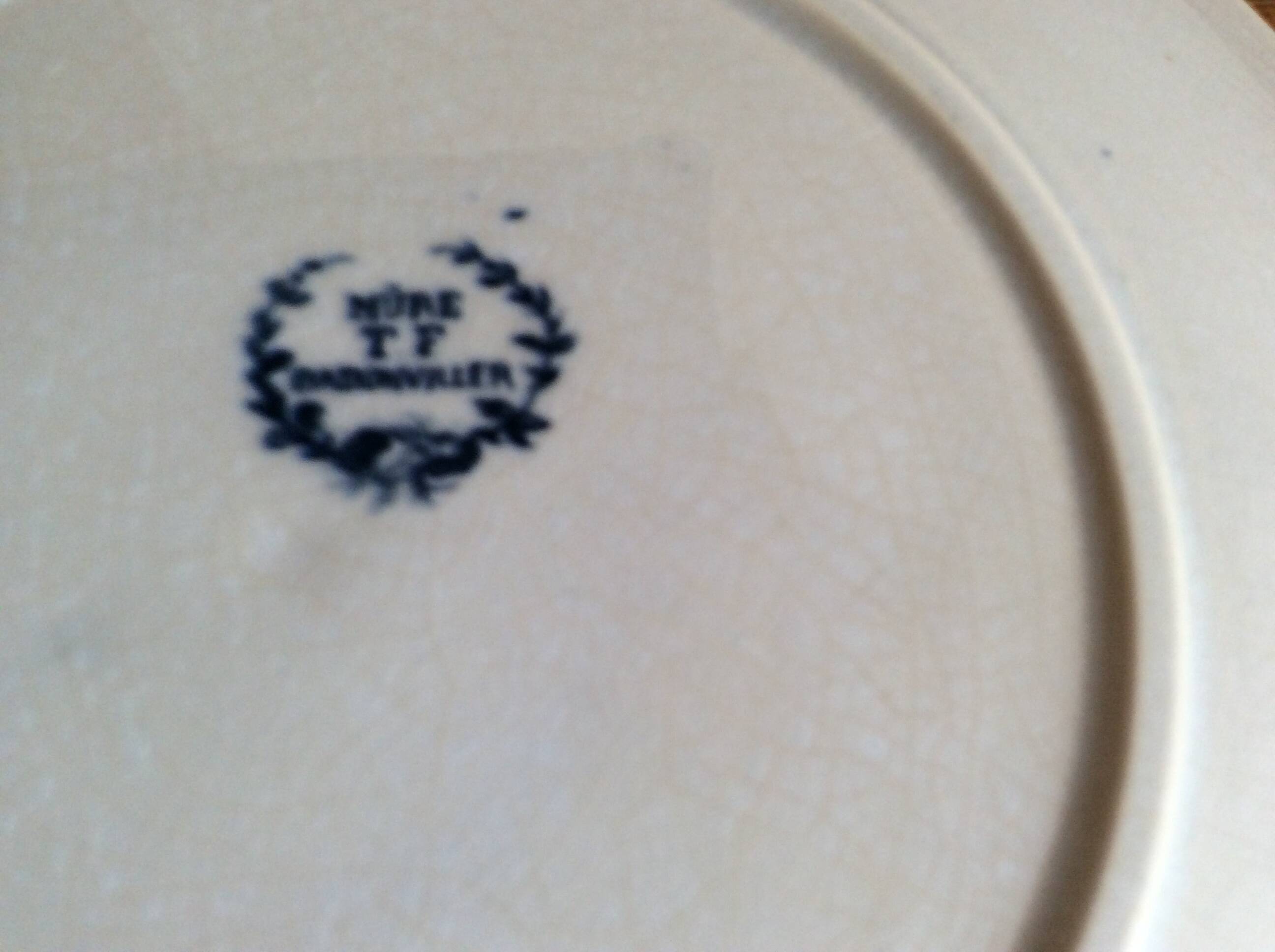 Terre de Fer dessert plates