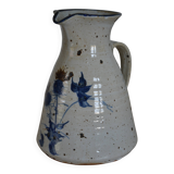 Large pyrite stoneware pitcher attributed to Guy Roland Marcy