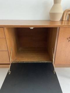 Large vintage designer teak sideboard by Nathan
