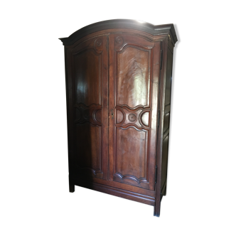 Louis XV walnut cabinet