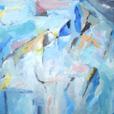 Abstract Mediterranean landscape