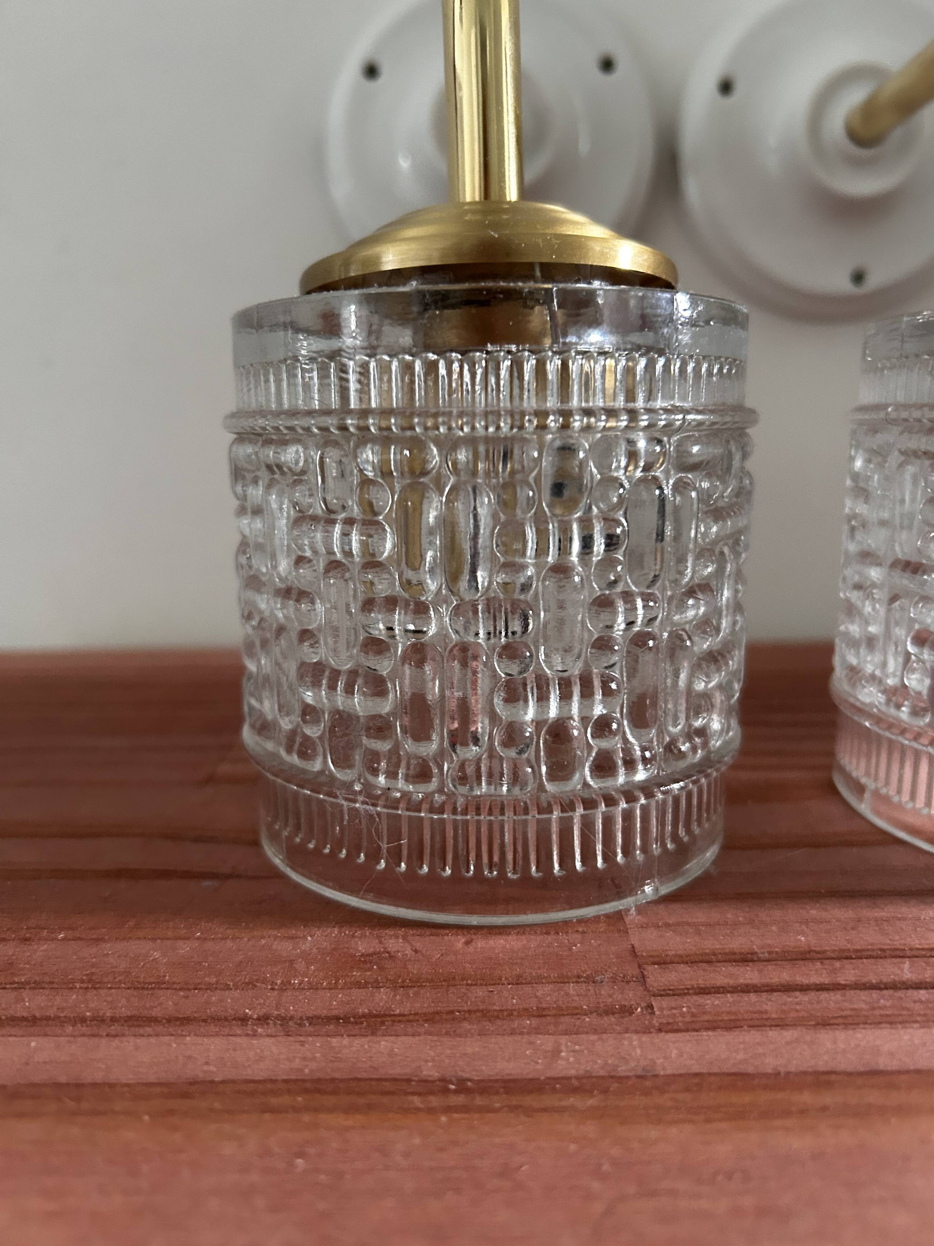 Pair of vintage wall sconces