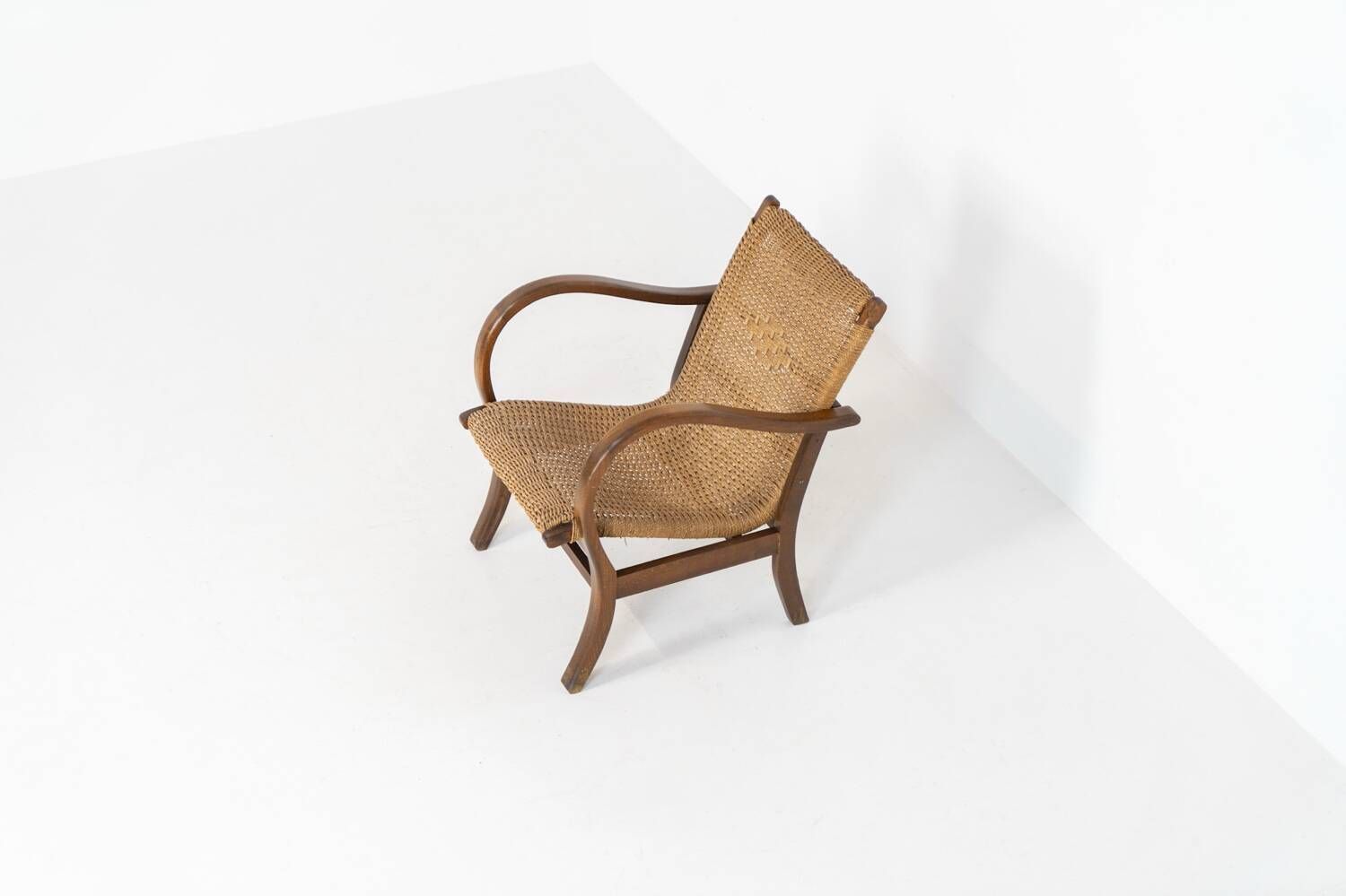 Bauhaus armchair by Erich Dieckmann (Germany, 1930s).