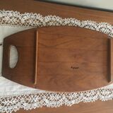 Solid teak serving tray by Jens Harald Quistgaard