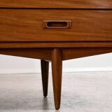 Mid-Century Teak Dressing Table with Adjustable Mirror, 1960s