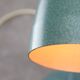 Mid-Century Italian Table Lamp in Blue Metal