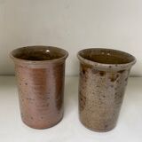 Paire de mugs en grès