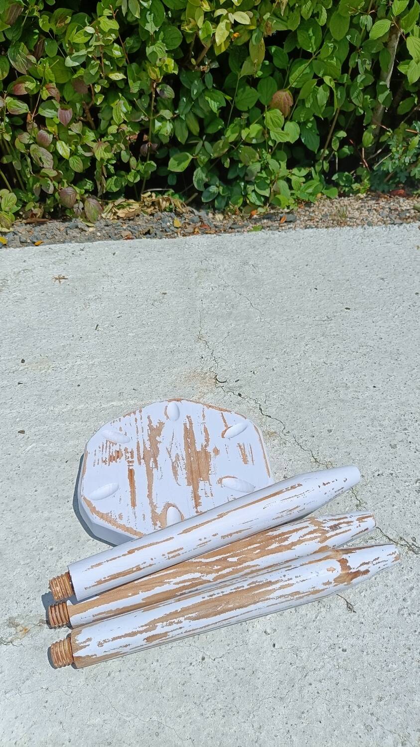 Vintage tripod stool