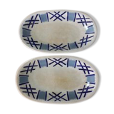Set of 2 Lunéville K&G raviers