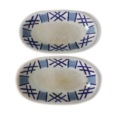 Set of 2 Lunéville K&G raviers