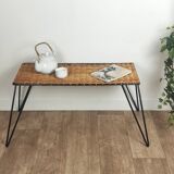 Raoul Guys rattan coffee table