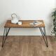 Table basse en rotin Raoul Guys