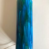 XXL ceramic ceramic earth varnished turquoise 1970