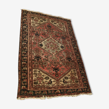 Handmade antique Persian rug 190x135cm