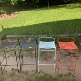 4 Fermob high chairs