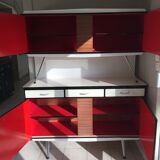 Formica vintage buffet feet compass