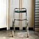 Chaise de jardin Tolix en métal vert n°1