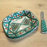 Ceramic butter cellar vallauris antoine fazzio