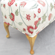 Gp & j baker upholstered window seat/ foot stool
