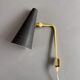 Rare, mid-century design wall lamp, Bergboms, Sweden
