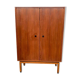 Vintage Scandinavian Teak Wardrobe with 2 doors