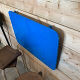 Folding iron wall table