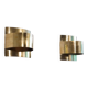Pair of brass wall lights by Peter Celsing 1970