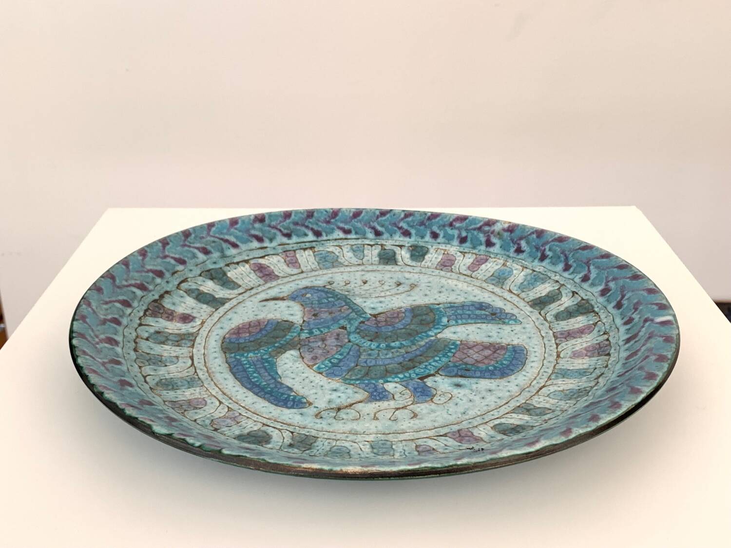 Dish signed Le Henaff