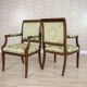 Late 19th Century English Walnut Furniture, Set of 5
