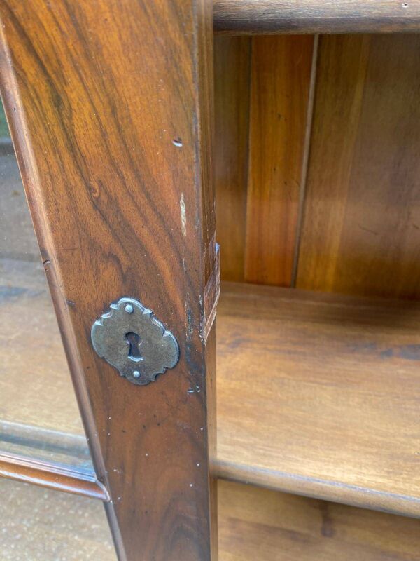 Vitrine en bois massif Louis Philippe du 19ème