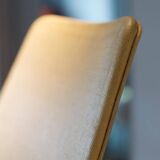 Paire de chaises jaune édition Thonet 1950