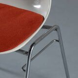 Space Age Orange Dining Chair, Italy, 1970’s