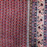 Handmade indian indian vintage rug 204cm x 252cm 1970s