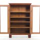 Vintage oak and resinous mahogany cabinet North Germany circa 1890