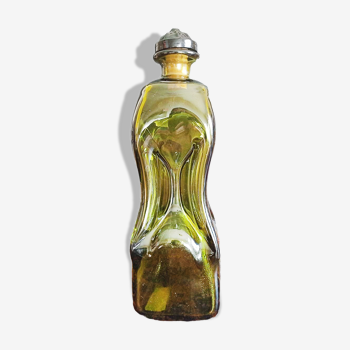 Plus glass Norway - tinted glass bottle - 1970 - H 28cm