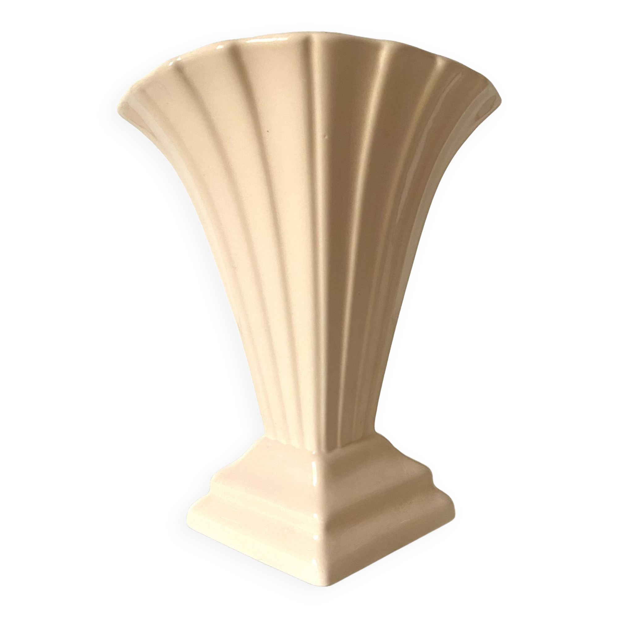 Art Deco cornet vase